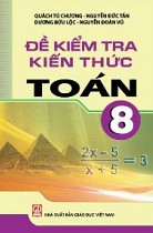 Đề kiểm tra kiến thức Toán 8