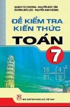 Đề kiểm tra kiến thức Toán 7