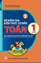 Đề kiểm tra kiến thức cơ bản - Toán 1, tập 1 (Theo chuẩn kiến thức, kĩ năng và Hướng dẫn thực hiện điều chỉnh nội dung dạy học môn Toán tiểu học) 